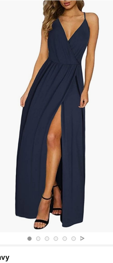 Navy Maxi Dress